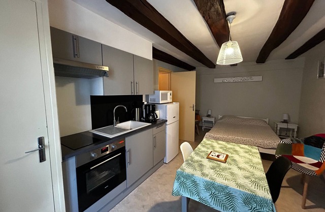Studio centre La Roche-Posay, Wifi, parking gratuit