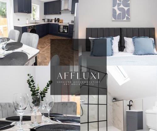 Central Telford Home - Sleeps 8 - Private Parking