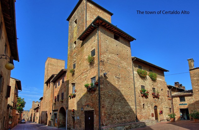 Certaldo 1 - Location de vacances dans le centre historique de Certaldo, Toscane