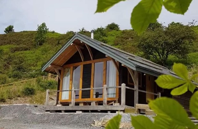 Chalet Bela with garden views