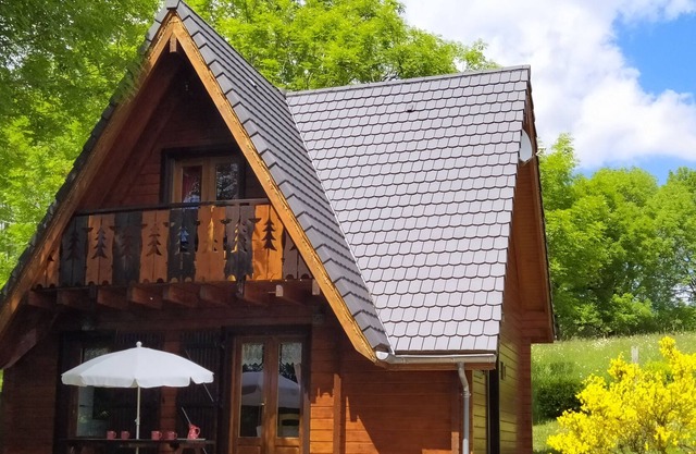 CHALET BOIS + SPA "Les Ecureuils" N°3 (4 etoiles) LE MONT DORE / VUE MONTAGNES