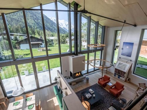 Chalet contemporain avec sauna, cheminée, et grand jardin - FR-1-343-243
