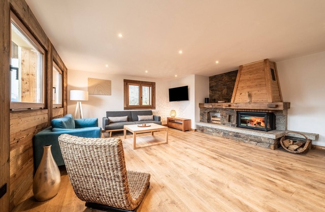 Chalet 'De La Joux' avec terrasse privée et Wi-Fi