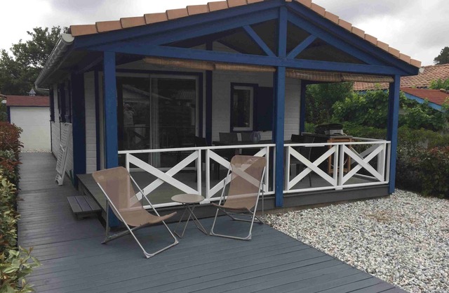 Chalet dans résidence de vacances proche de l'océan