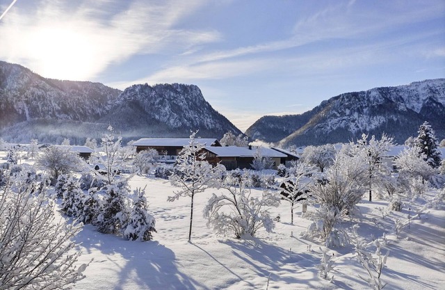 Chalet Inzell mit Sauna, Sommer-Pool und Hot Tub