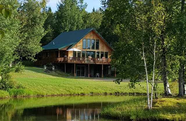 Chalet sur Private Trout Pond avec son accès