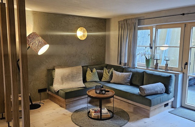 Chalet "Zur Auszeit" avec vue sur les montagnes, terrasse privée et Wi-Fi