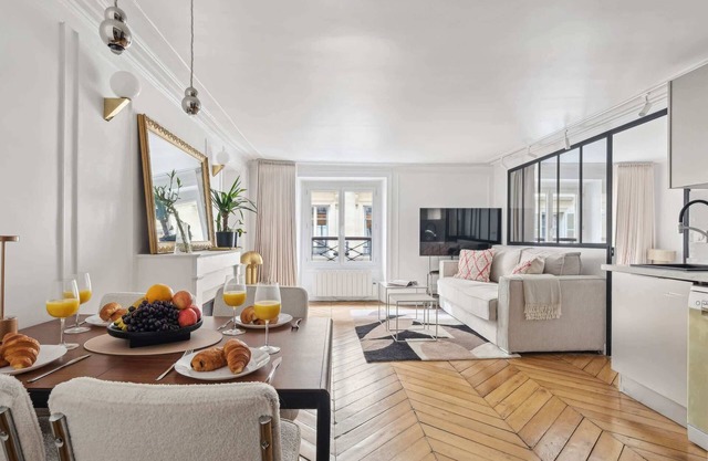 Charmant appartement près du Jardin des Tuileries et du Louvre pour 4 personnes