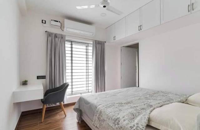 Charming 2-bedroom apartment with WiFi, AC in Chennai