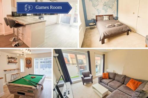 Charming 2BR Townhouse with Games Room