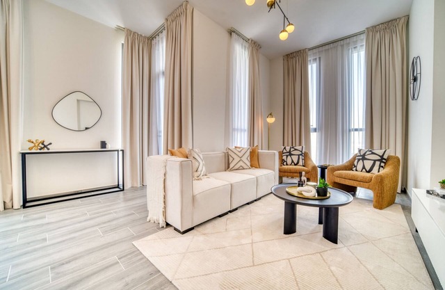 Charming 2BR w/ Assistant’s Room at Mesk 1 Midtown Dubai Production City by Deluxe Holiday Homes