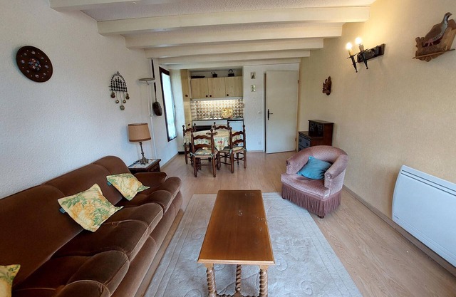 Charmant appartement à Autrans, 3 pers, ski alpin/fond, balcon, parking, 200m du centre