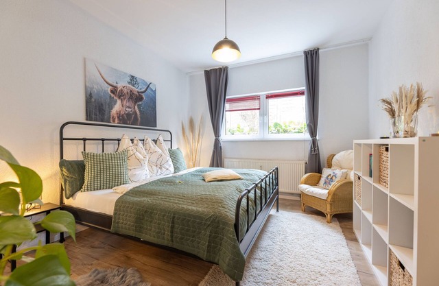 Charming basement apartment near Erlangen and Bamberg