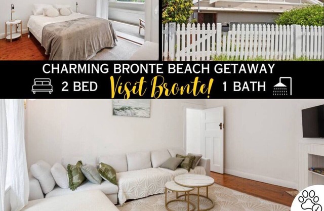 Charming Bronte Beach Getaway