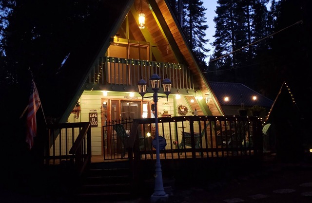 Charme Aframe sur la péninsule du lac Almanor