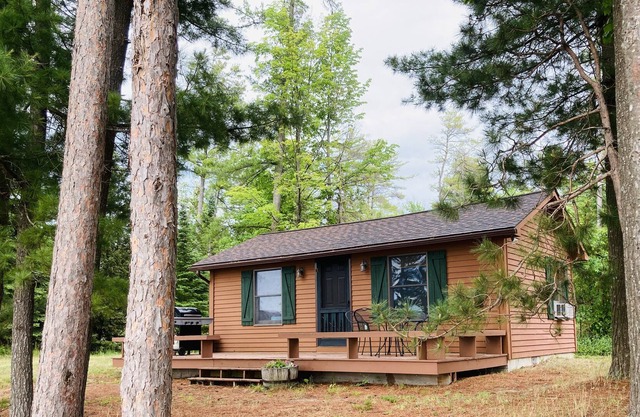 Charming Cabin on Elk Lake - Private Beach and Glorious Fall Colors!
