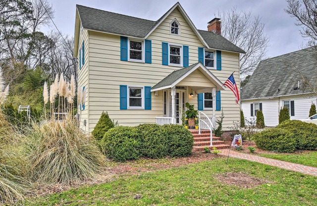 Charming Cape Charles Vacation Rental Home!