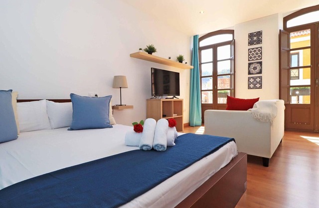 Studio Central, Authentique et Lumineux à Málaga, Près des Sites Historiques
