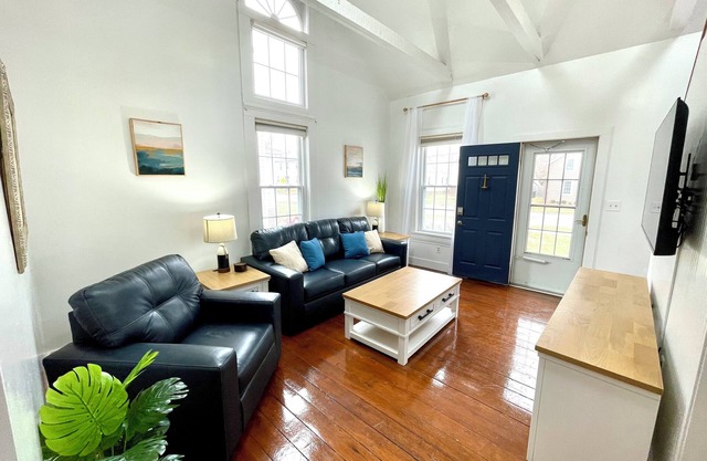 Charming Coastal Cape Cod w/ King Bed, Bikes, & Game Room near Downtown Beach