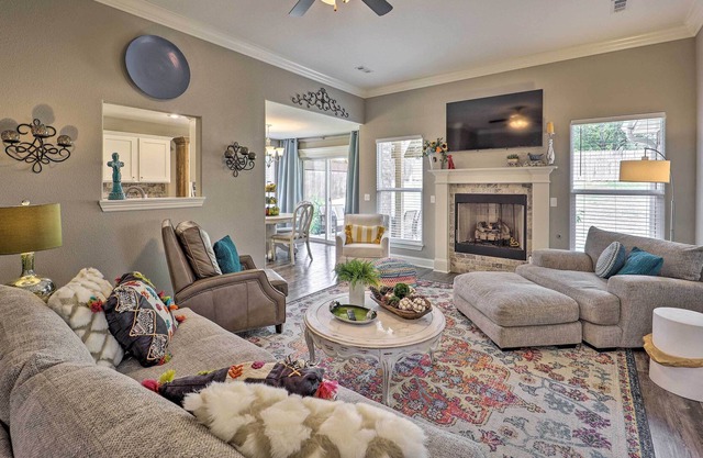 NEW! Charming Elkins Home w/ Spacious Backyard!
