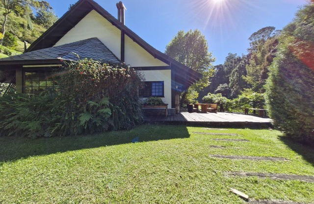 Charming House in Brasil w/ Private Lake, Fireplace, Jacuzzi, and Sauna