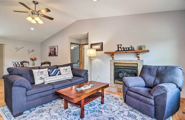 Charming Mills River Home w/ Porch & Yard!