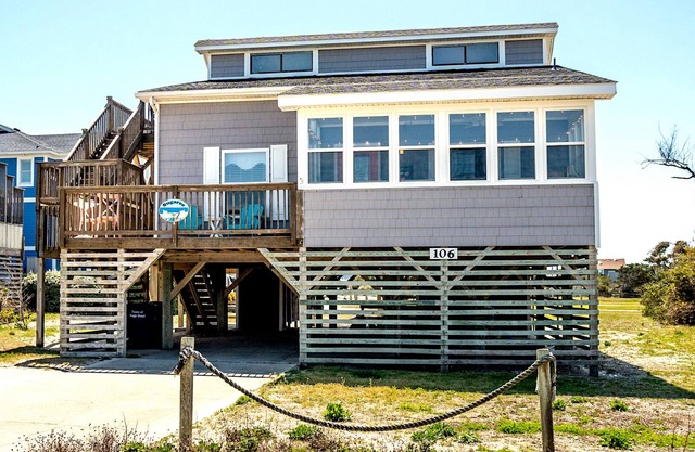Maison récemment rénovée à quelques pas de la plage de South Nags Head