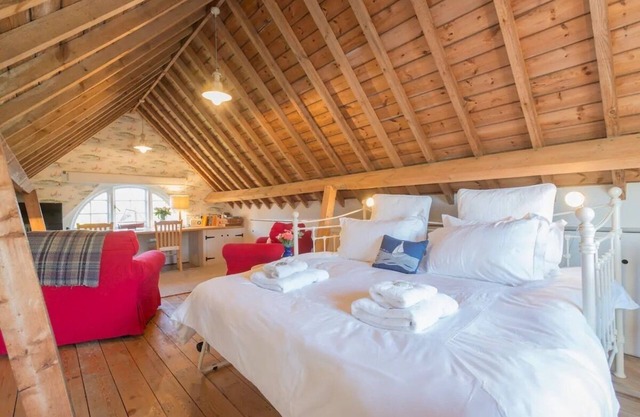 Charmant bedroomed hangar qui surplombe Broad, Ranworth.