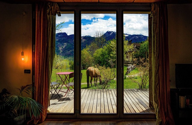 espace ouvert magique au rez-de-chaussée. Essence Dolomite