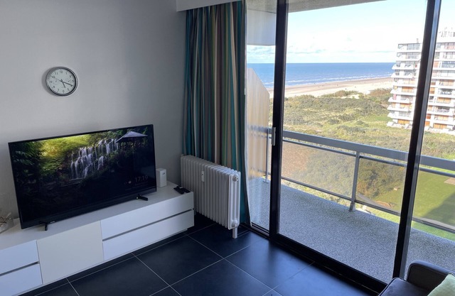 Ravissant studio vue sur mer avec piscine couverte