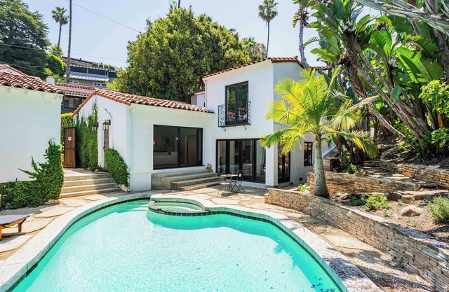Charming Spanish Beachwood Canyon Home with Pool