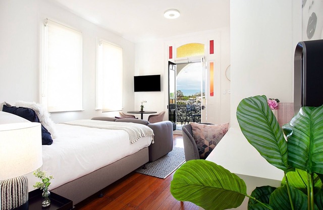 Charmant studio avec balcon dans le centre-ville de Glebe