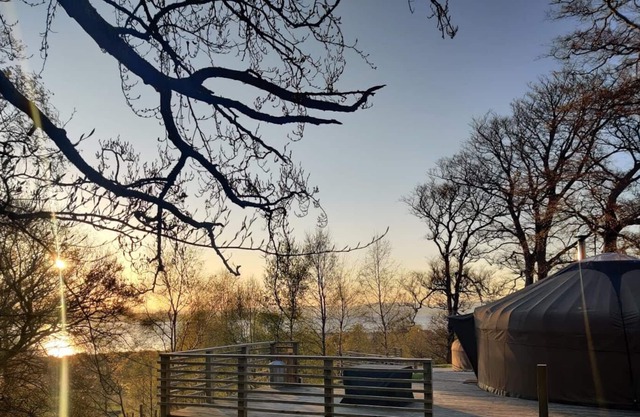 Charming Yurt in Kelburn Estate near Largs