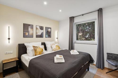 Charysma - Aurum-Suite, modernes & elegantes Design, Parkplatz, Terrasse