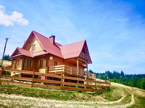 Chata z widokiem na Babią Górę