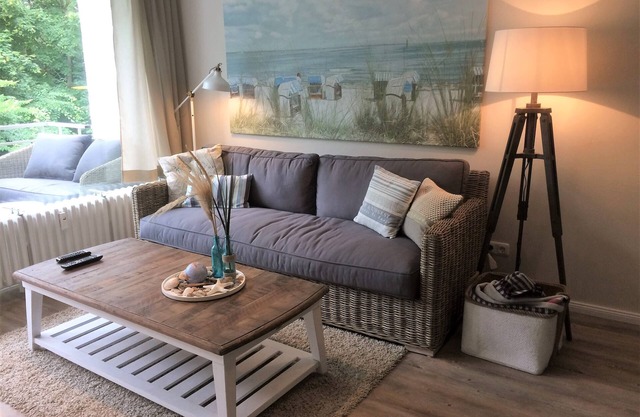 Child-friendly apartment right on the beach with 2 bedrooms and balcony