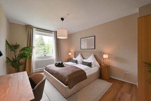 City-Apartment für Gruppen Modern & Geräumig