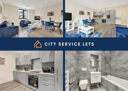 City Service Lets - New London Village 2-bed Excellent transport links with free parking