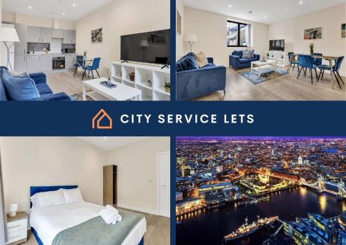 City Service Lets - New London Village 2-bed Excellent transport links to London with parking