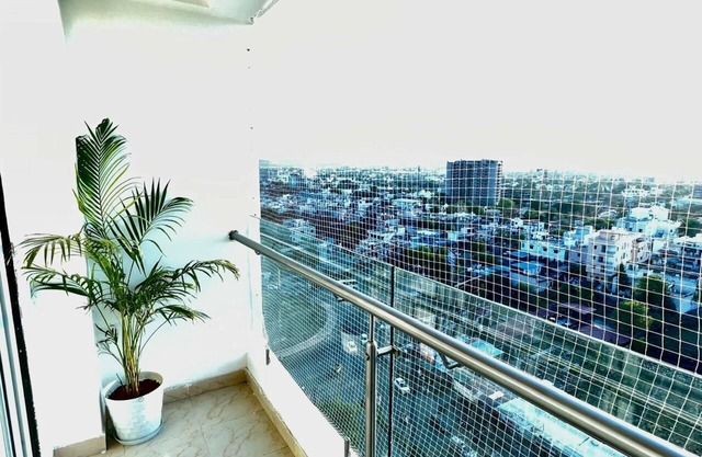 City under Bird's eye view Beautiful and peaceful A luxury Home