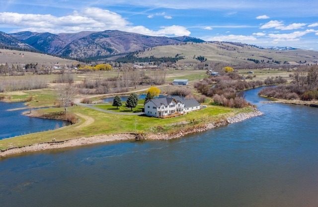 Gorgeous Clark Fork Riverfront Property Near Missoula!