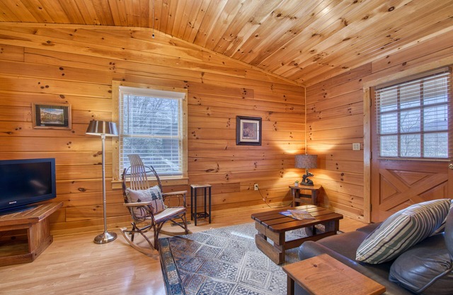 Classic lake cabin with WiFi, deck, kitchen, partial AC - dogs OK