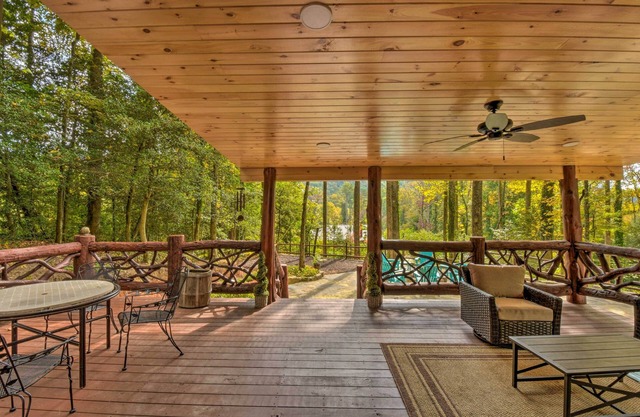 Clayton Retreat w/Spacious Deck & Mtn Views!