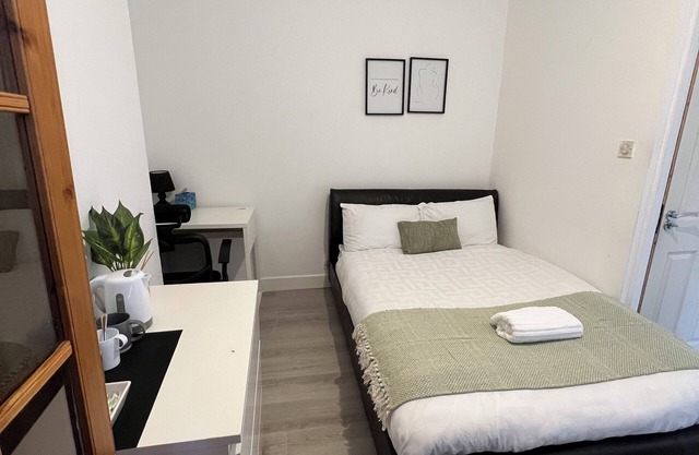 Clean comfortable double bed