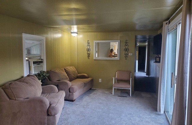 Clean old single-wide in Sand Lake, MI. Pet Friendly, near White Pine Trail