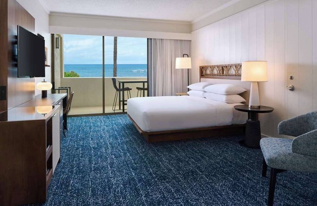 Club Oceanfront Suite 1 King Bed at Outrigger Kona Resort and Spa
