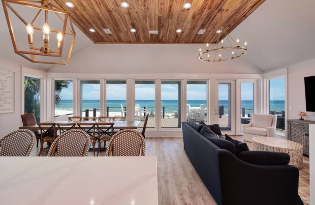 Coastal Cabana! 7 Bed 7 Bath Gulf Front Luxury Home! Private Heated Pool!