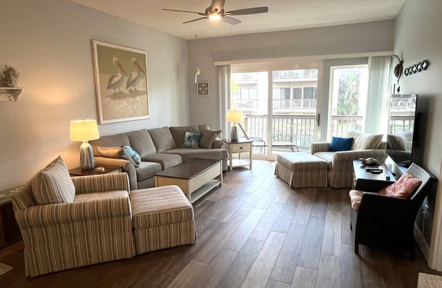 Coastal Condo Steps from Siesta Key Beach - Our House at the Beach C-111