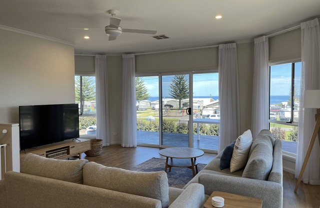 Coastal family retreat just metres from the beach!
