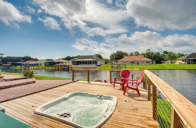 Coastal Gem w/ Private Boat Dock in Palm Coast!